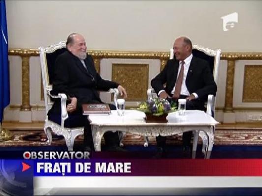 Traian Basescu l-a primit la Cotroceni pe Marele Rabin al evreilor