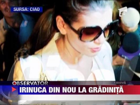 Irina Columbeanu a intarziat in prima zi de gradinita