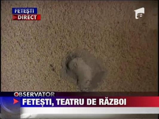 Doi barbati, arestati dupa ce au tras cu pistolul si carabina in plina strada!