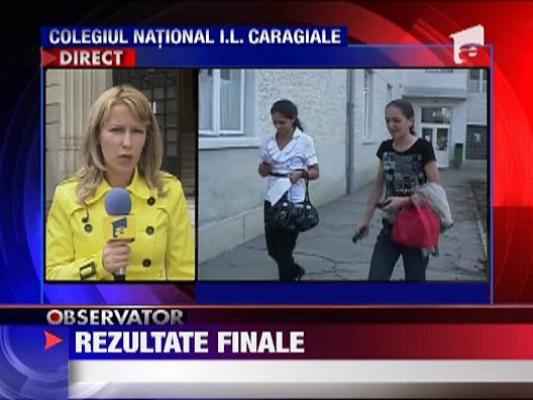 Elevii asteapta cu sufletul la gura rezultatul contestatiilor