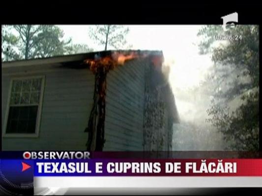Incendii devastatoare in Texas