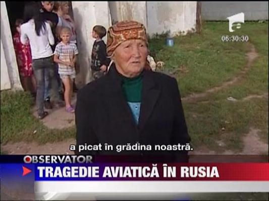 Tragedie aviatica in Rusia: 44 de morti, majoritatea hocheisti