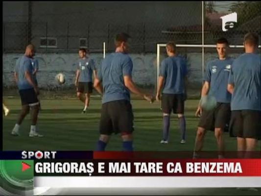 Grigoras e mai tare ca Benzema