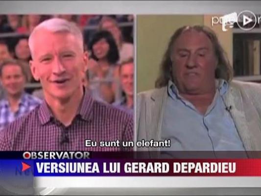 Gerard Depardieu marturiseste de ce a urinat in avion: Sunt un elefant