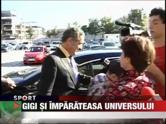 Gigi Becali, agresat de o fana indragostita la Cluj!