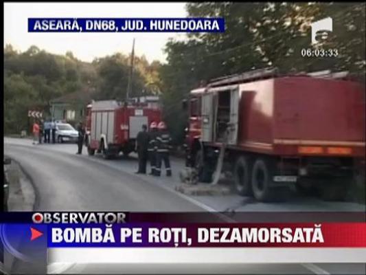 Pericol de explozie din cauza unui TIR rasturnat