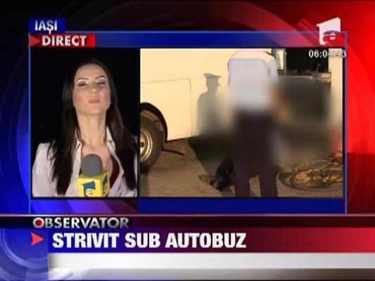 Bacau: Un copil de patru ani a murit strivit sub rotile unui autobuz