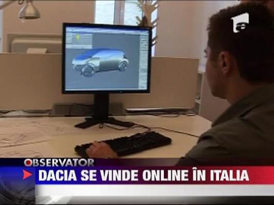 Dacia vinde masini pe internet ‎