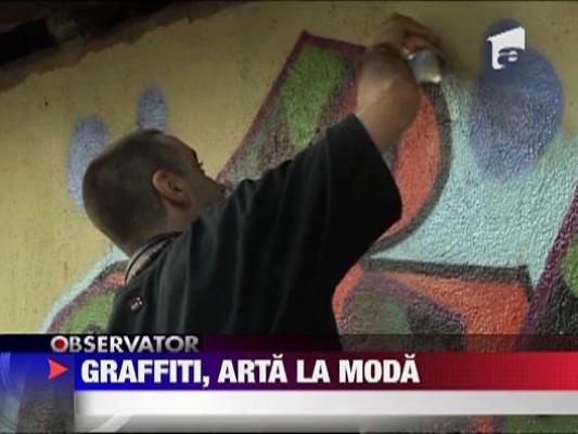 Graffiti, arta la moda