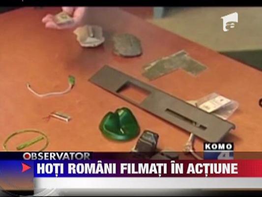 Hoti romani filmati in actiune