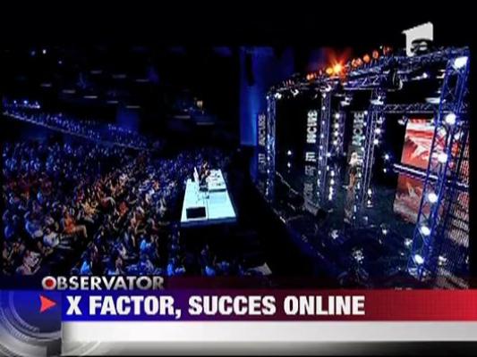 X Factor, succes online
