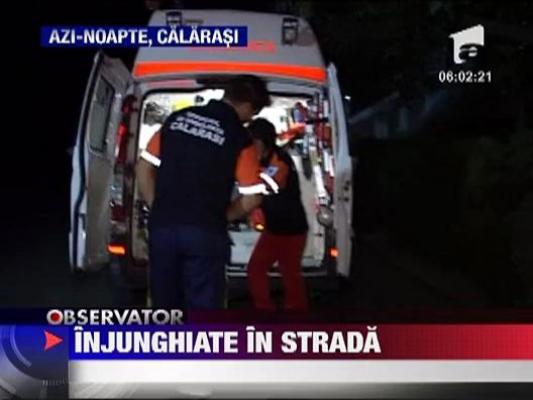 Femei injunghiate in strada