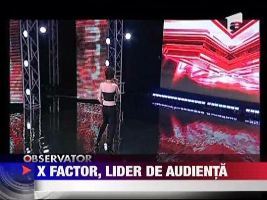X Factor, lider de audienta