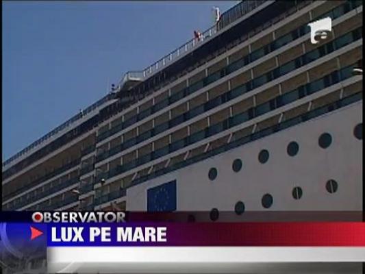 Una dintre cele mai luxoase nave de croaziera din lume a acostat in Portul Constanta