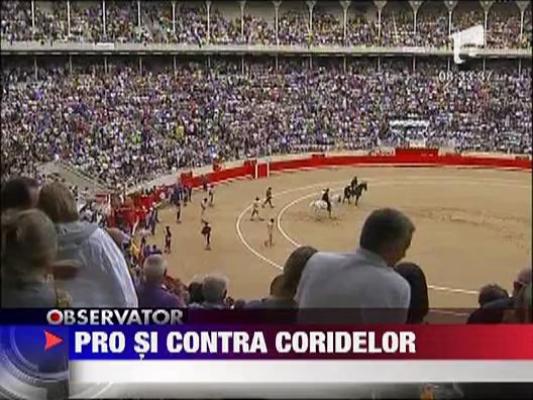 Protest impotriva coridelor in Barcelona