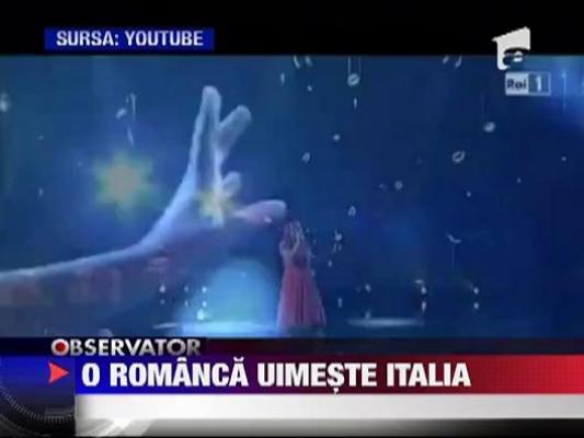 O fetita de 13 ani uimeste Italia