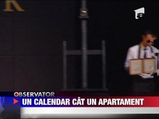 Un calendar cat un apartament