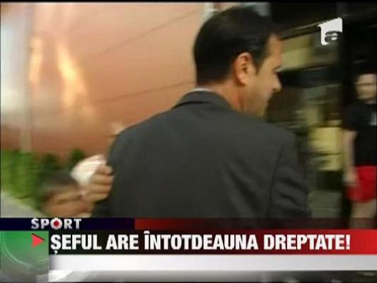 Levy: "Seful are intotdeauna dreptate!"