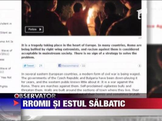 Cotidianul german Der Spiegel condamna violentele contra rromilor