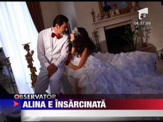 Alina Borcea este insarcinata