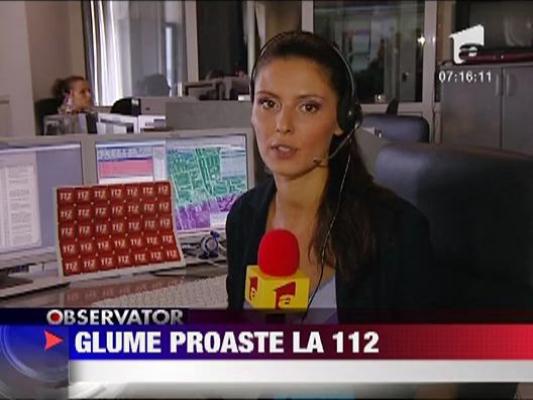 Glume proaste la 112