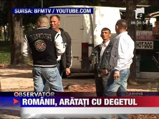 Romanii pusi la zid in Franta