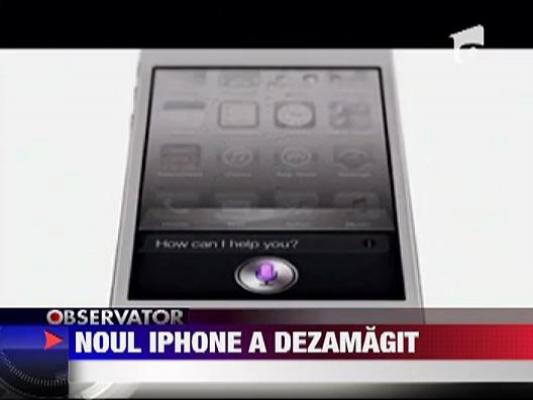 Noul iPhone 4S, o dezamagire