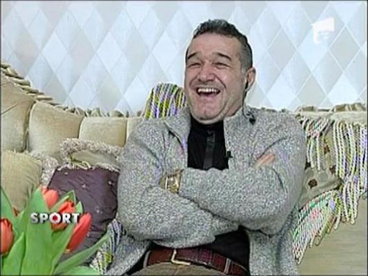 Gigi Becali rade de George Copos!