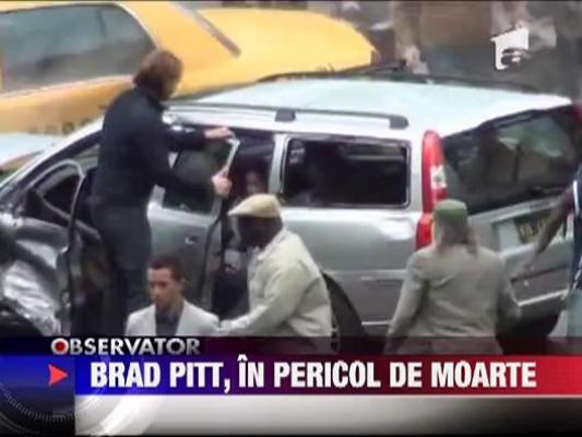 Brad Pitt a fost la un pas de moarte