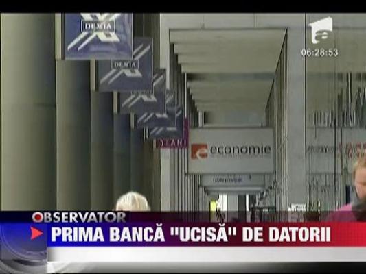 Dexia, prima banca "ucisa" de criza