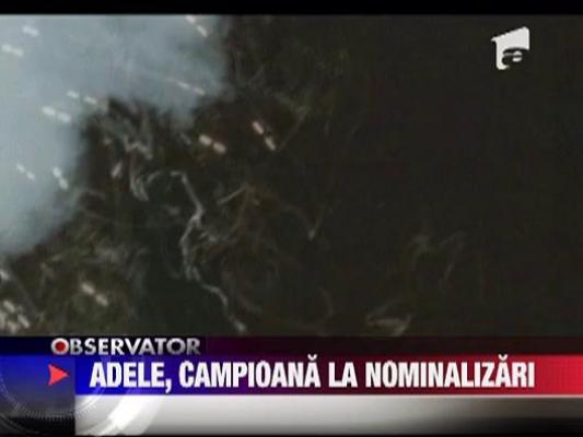 Record de nominalizari pentru Adele