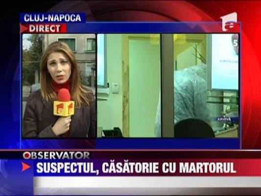 Suspectul unui jaf se casatoreste cu martorul cheie al acuzarii!