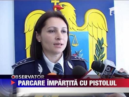 Parcare impartita cu pistolul