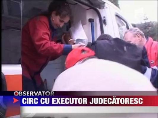 Executorul judecatoresc din Gorj s-a dat din nou in spectacol!