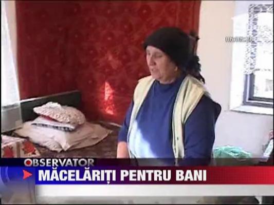 Ucisi cu bestialitate in propria casa pentru 6000 de lei