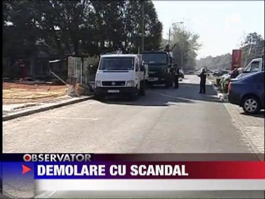 Demolare cu scandal in Eforie Nord