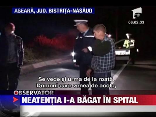 Grav accident de circulatie in Bistrita Nasaud