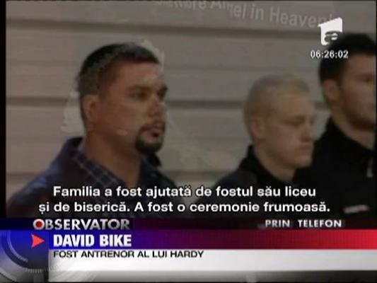 UPDATE/ Baschetbalistul Hardy Chauncey, condus pe ultimul drum