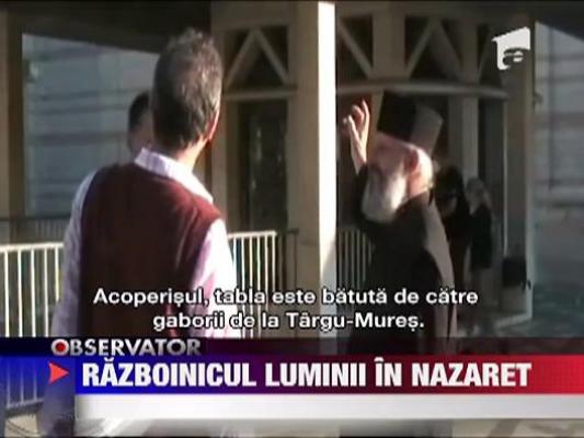 Gigi Becali s-a scaldat in apa Iordanului