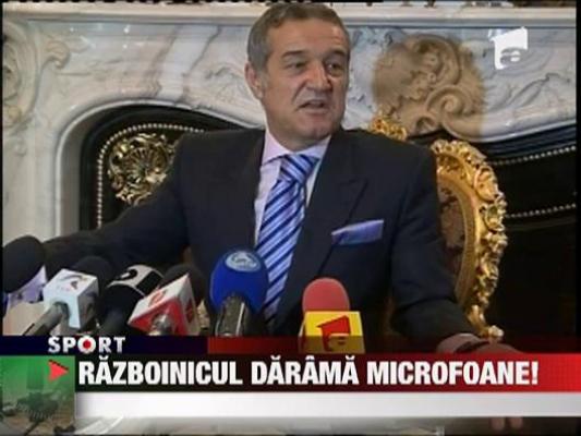 Becali si-a gasit linistea sufleteasca in Tara Sfanta