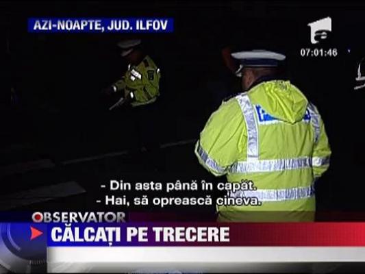 Spulberati pe trecerea de pietoni