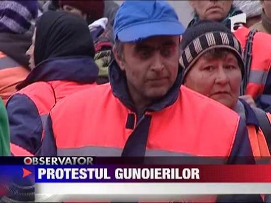 Protest spontan in Capitala!