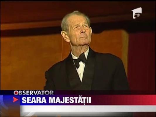 Regele Mihai, primire emotionanta la Opera