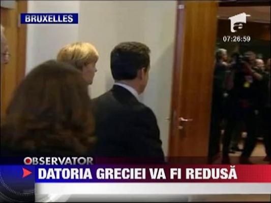 Datoria Greciei va fi diminuata