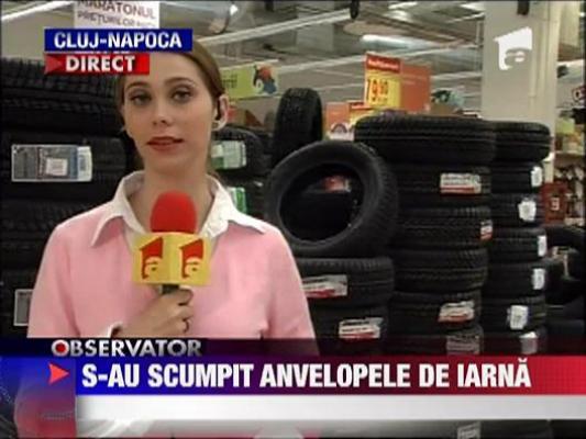 S-au scumpit anvelopele de iarna