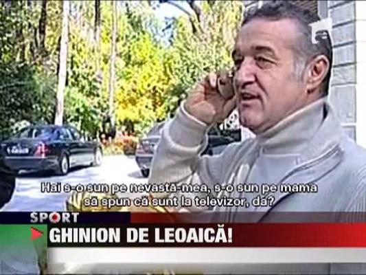 Gigi Becali si-a facut praf telefonul