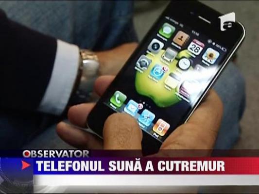 Sistem de avertizare seismica pentru telefoanele