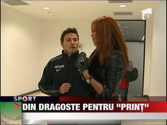 Bianca Dragusanu i-a facut galerie lui Cristea