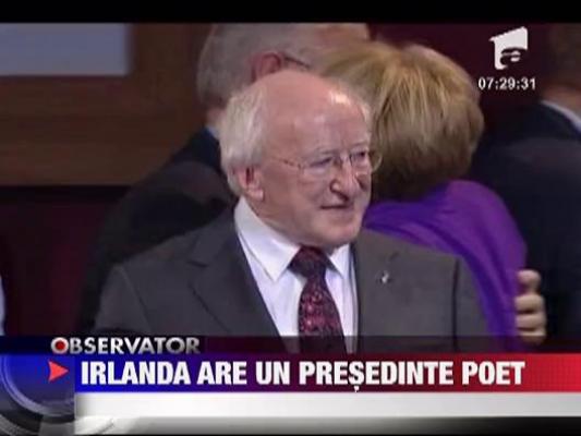 Irlandezii si-au ales ca presedinte un poet