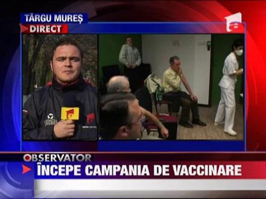 Incepe campania de vaccinare